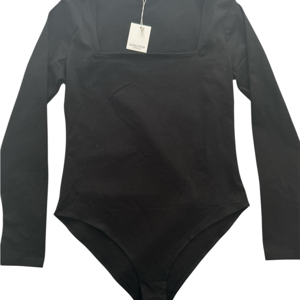 Women's Square Neck Long Sleeve Bodysuit